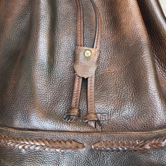 PIKOLINOS Brown Leather Backpack - Picture 13 of 16